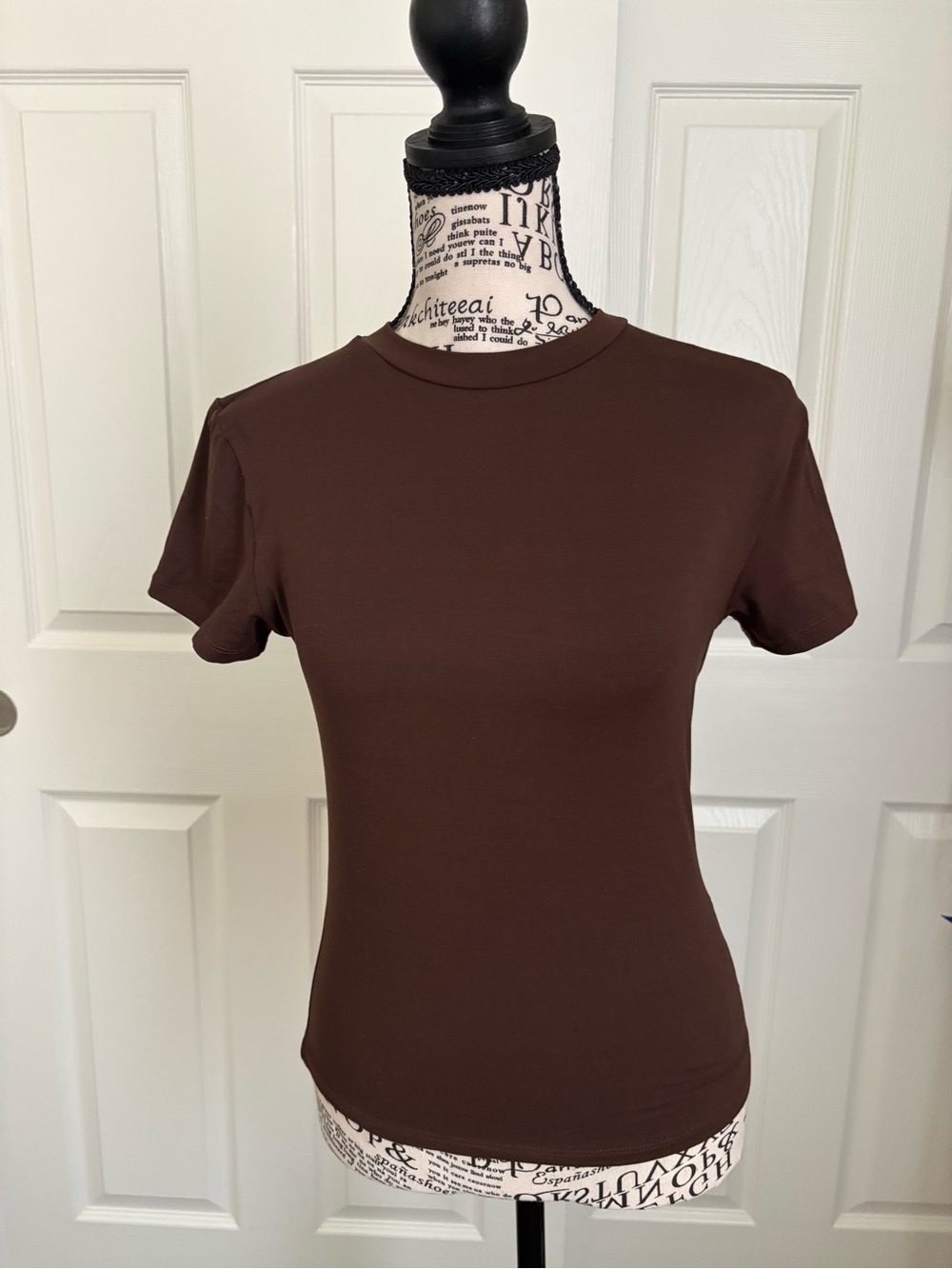 Capella Classic Women's Crewneck Tee - Brown